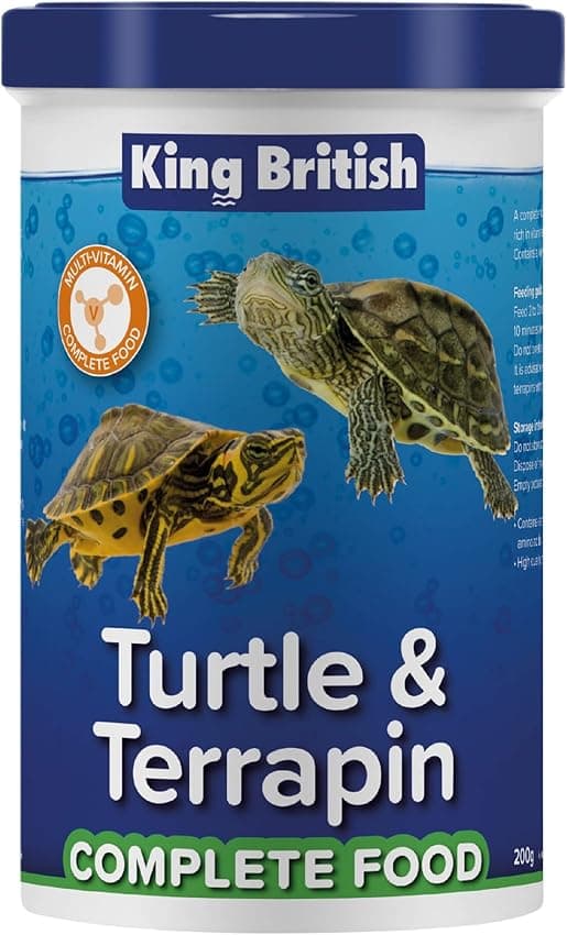 King British Alimento completo para tortugas 200 g 🐢