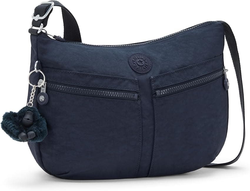 Imagen de Kipling Izellah Bandolera Mediana Azul 🌊 en OfertitasTOP
