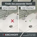 Thumbnail 4 de KIRCHHOFF Juego de Desagüe Universal para Fregadero 🚰