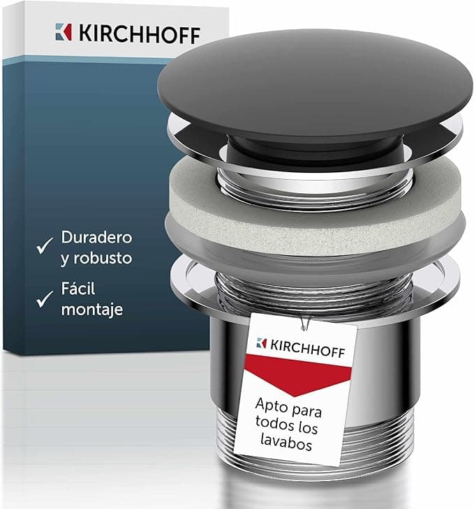 KIRCHHOFF Tapón Universal para Lavabo Pop Up 98807420 🚰