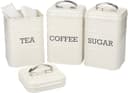 Thumbnail 1 de KitchenCraft Living Nostalgia Tarros de Té, Café y Azúcar ☕️