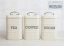 Thumbnail 4 de KitchenCraft Living Nostalgia Tarros de Té, Café y Azúcar ☕️