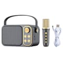 Thumbnail 2 de Klack Karaoke Retro 10 W rosa: altavoz Bluetooth con micrófono