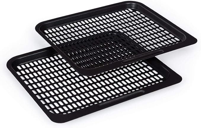 Klarstein AeroVital Fry Rejillas con 2 Bandejas Antiadherentes 🌀