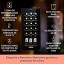 Thumbnail 1 de KLARSTEIN Vinoteca 🍷 Capacidad 18 Botellas, Panel Táctil