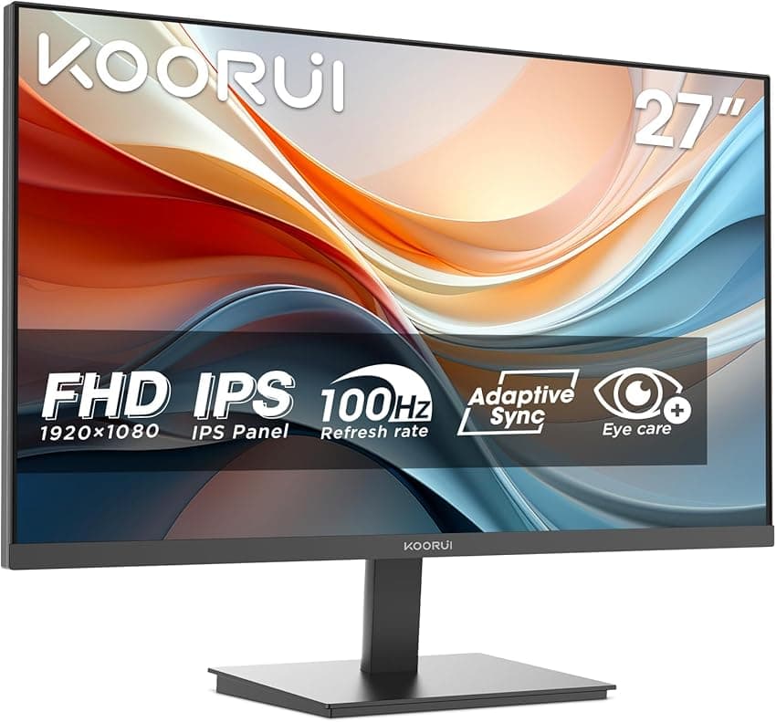 Imagen de KOORUI E2711F 27" Full HD Monitor 💻 Ultra Fina y Ligera en OfertitasTOP