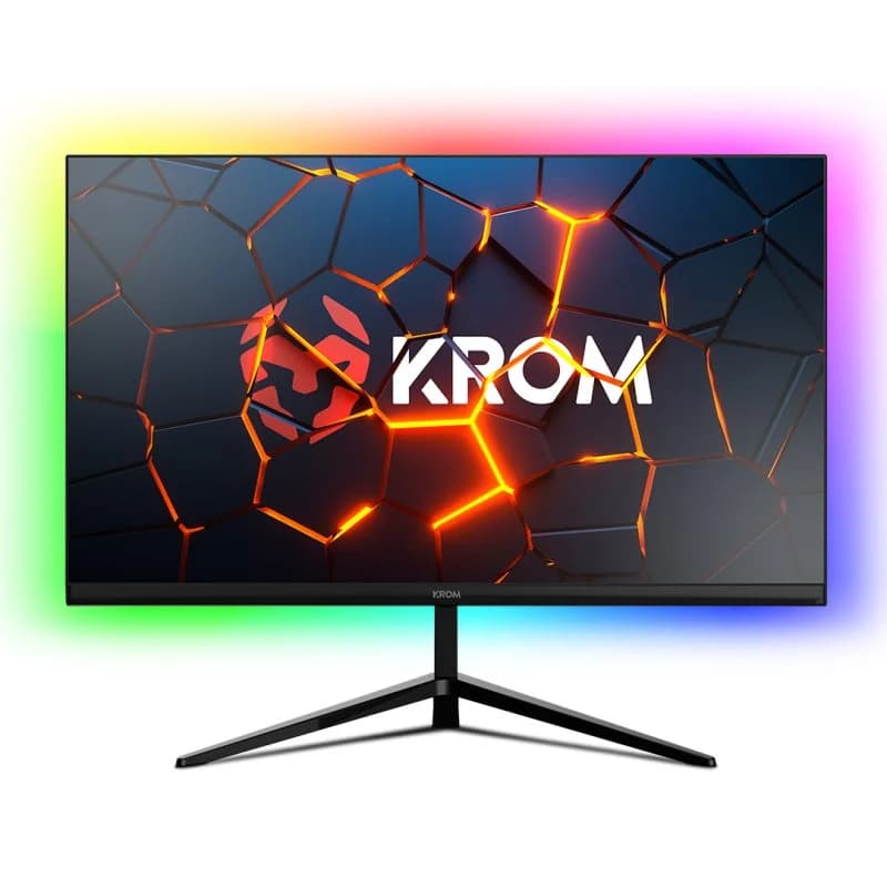 Imagen de Krom Kertz 23.8" LED FullHD 200Hz con RGB 🎮 en OfertitasTOP