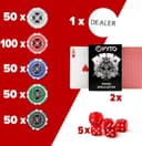 Thumbnail 1 de Kyto Juego de Póquer 300 Piezas con Maletín 🎲