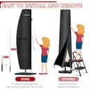 Thumbnail 3 de LAMUNI Funda para Parasol Jardin ☂️ Durable y Protectora