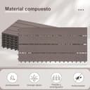 Thumbnail 3 de Laneetal Suelo de WPC Exterior para Jardín 🌿 6 Piezas 30x60 cm