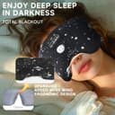 Thumbnail 2 de LC-dolida Mascarilla de Sueño con Auriculares Bluetooth 🎧 Ultra Suave