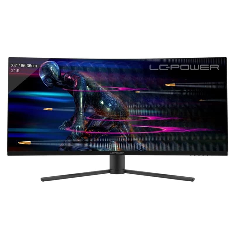 Imagen de LC-Power LC-M34-UWQHD-165-C 34" UltraWide QHD 165 Hz FreeSync Premium Curva en OfertitasTOP