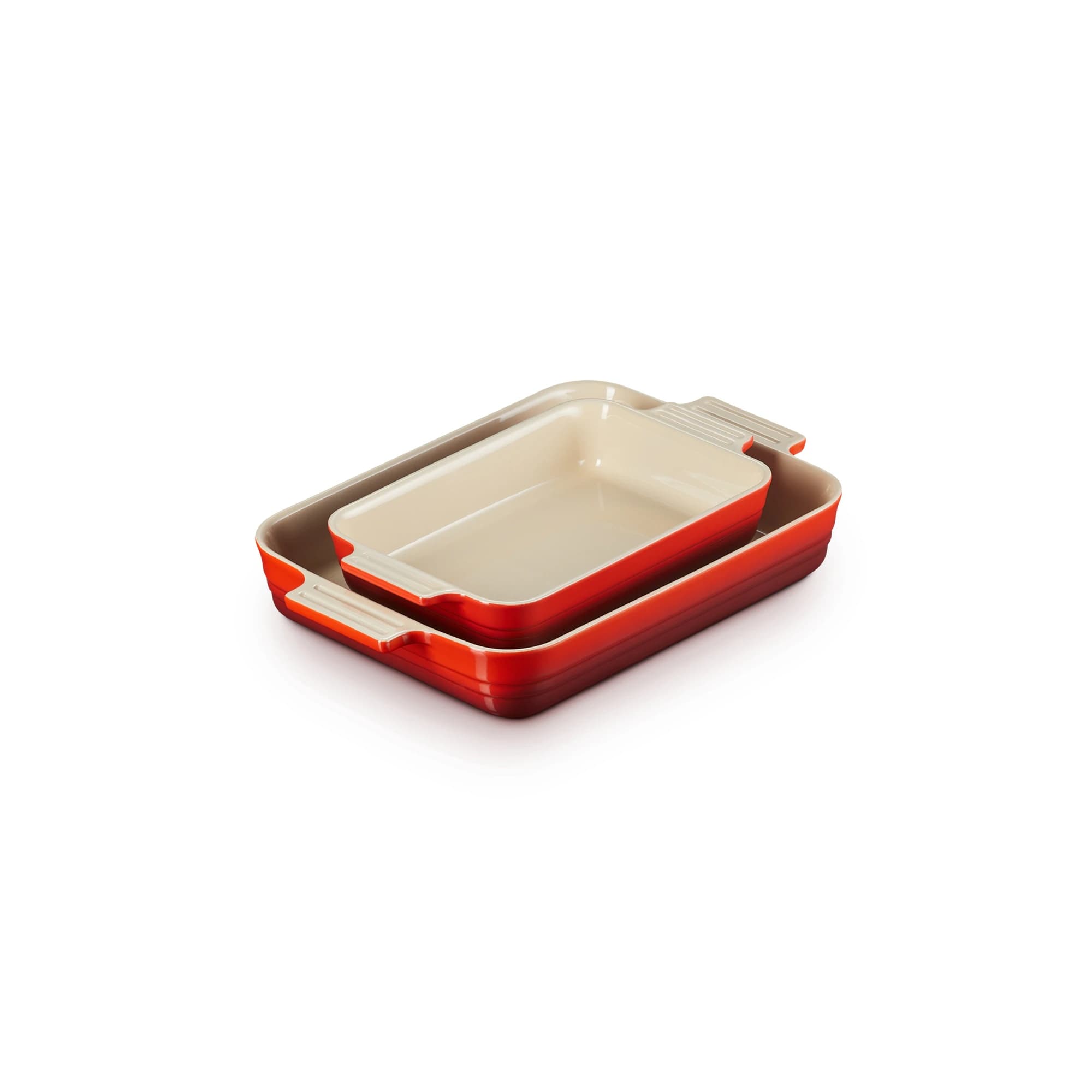 Le Creuset Set de 2 bandejas rectangulares de horno 🍽️