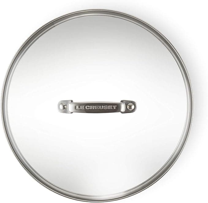Le Creuset Tapa de Cristal 30 cm Plateada y Transparente 🥘