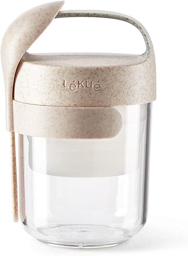 Lékué Jar To Go Organic: Jarra hermética para alimentos 🥗