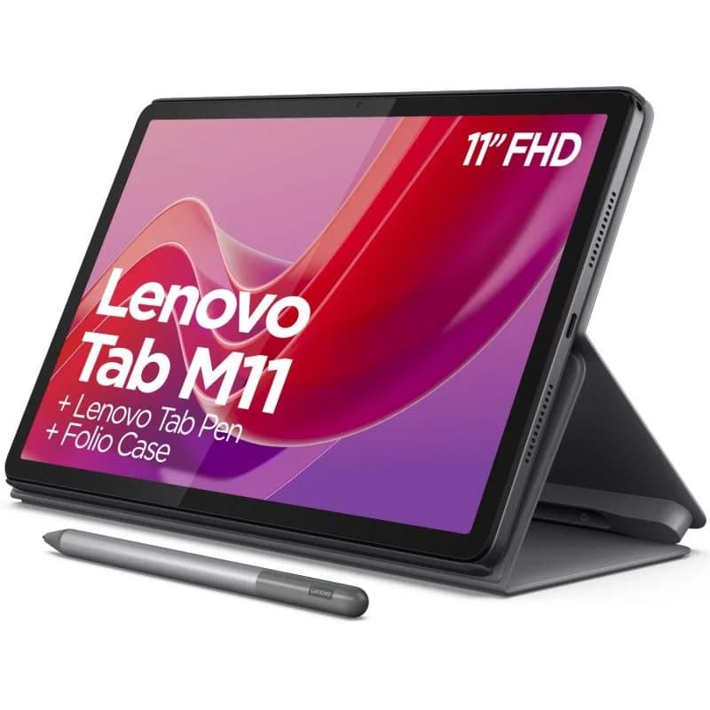 Imagen de Lenovo TAB M11 8/128 GB Gris con funda y pen stylus 📱 en OfertitasTOP