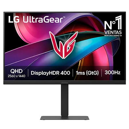Imagen de LG 27G640A-B UltraGear 27" QHD 300 Hz, 1 ms 📺 en OfertitasTOP