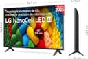 Thumbnail 1 de LG 43NANO80A6B 43" 4K NanoCell Smart TV 📺