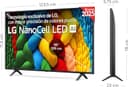 Thumbnail 1 de LG 55NANO80A6B 4K NanoCell Smart TV 📺