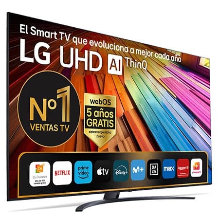 Imagen de LG 75UT81006LA Smart TV UHD 4K 75" 2024 📺 en OfertitasTOP