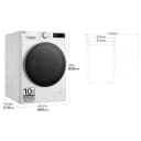 Thumbnail 3 de LG F4WR6013A0W Lavadora 13 kg A 1400 rpm