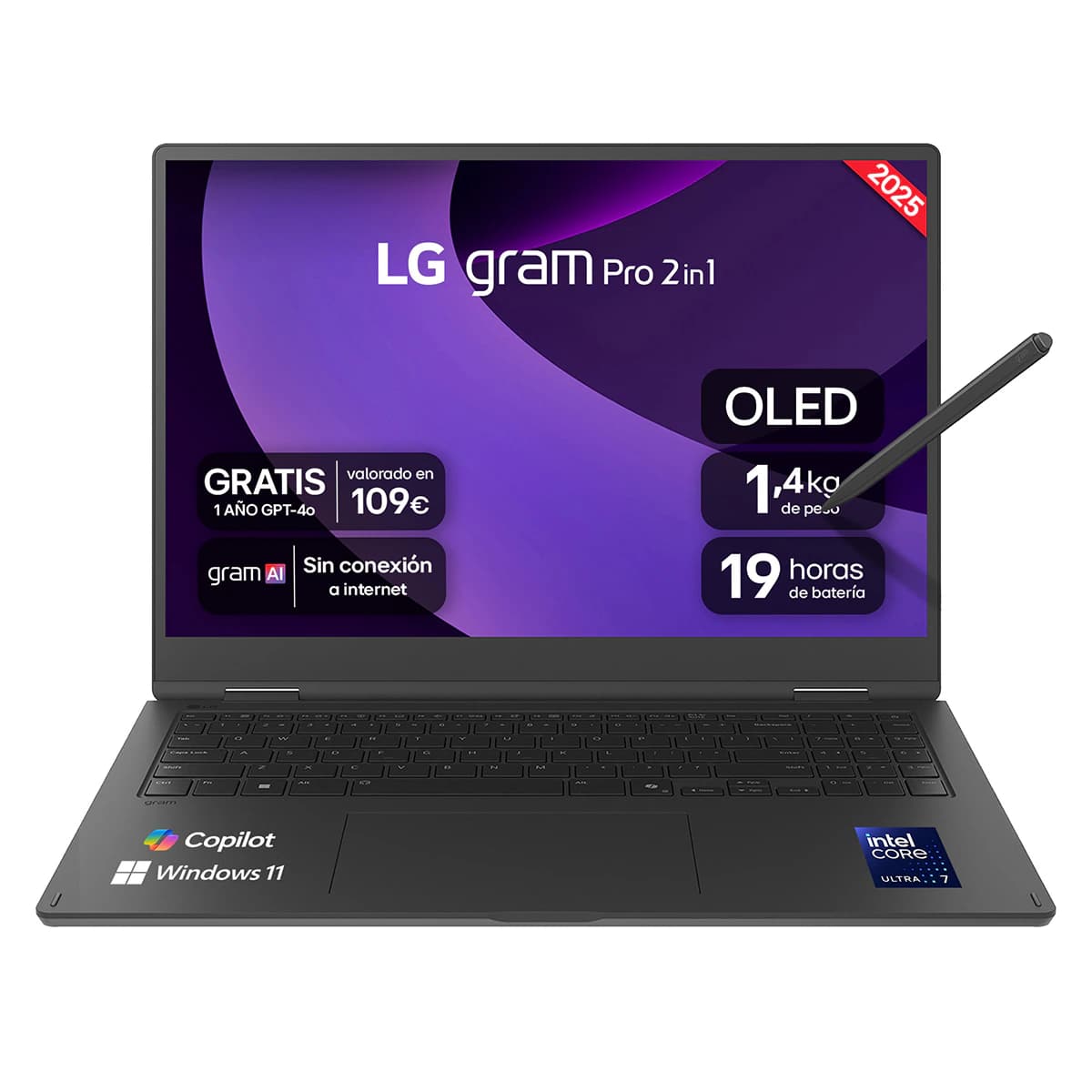 Imagen de LG gram 16T90TP portátil 16 pulgadas 32GB RAM en OfertitasTOP