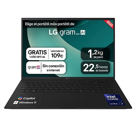 Imagen de LG gram 16Z90T 16" WQXGA, 32 GB, 1 TB 💻 en OfertitasTOP