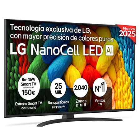 Imagen de LG NANO81 50" 4K NanoCell 2025 — Smart TV 📺 en OfertitasTOP