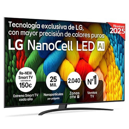 Imagen de LG NANO81 86" 4K NanoCell 2025 — Smart TV 📺 en OfertitasTOP