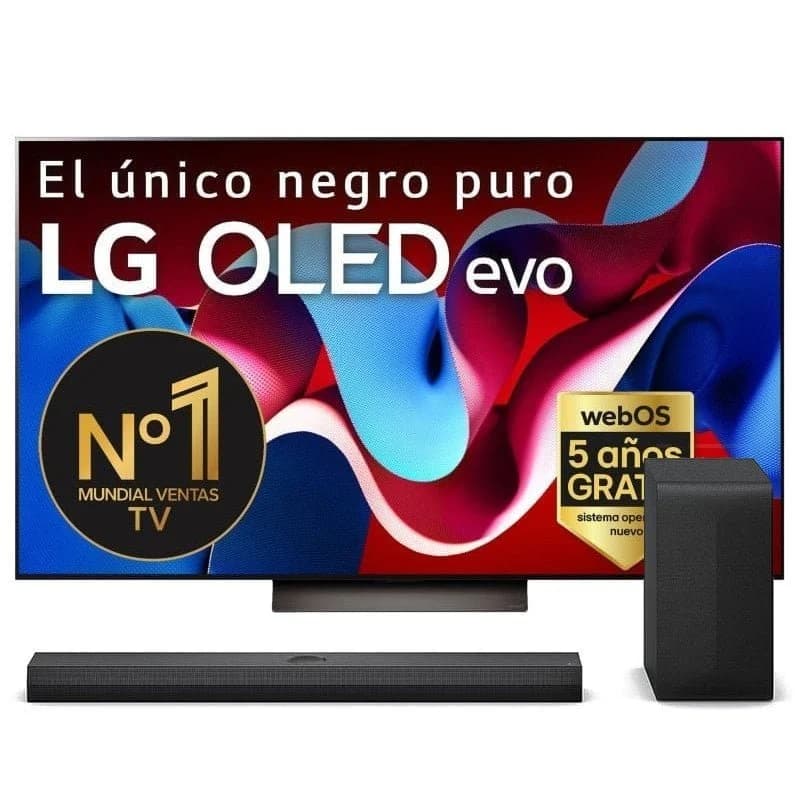 Imagen de LG OLED55C46LA OLED evo 55" 4K HDR10 con S70TY 📺 en OfertitasTOP