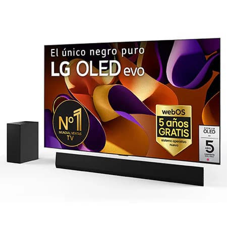 Imagen de LG OLED83G45LW Pack TV OLED evo G4 83" + barra SG10TY 📺 en OfertitasTOP