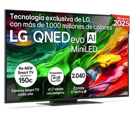 Imagen de LG QNED evo QNED86 55 pulgadas 4K MiniLED 2025 📺 en OfertitasTOP