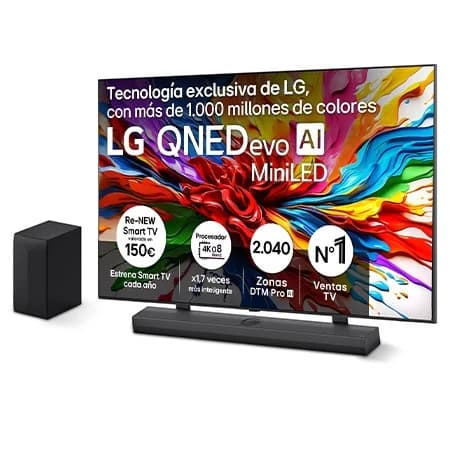 Imagen de LG QNED evo QNED93 75" MiniLED 4K 2025 + Barra S70TR 📺 en OfertitasTOP