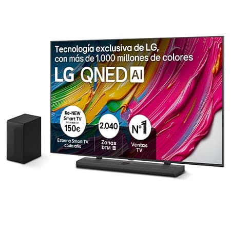 Imagen de LG QNED QNED8E 65" 4K (2025) + Barra S70TY 📺 en OfertitasTOP
