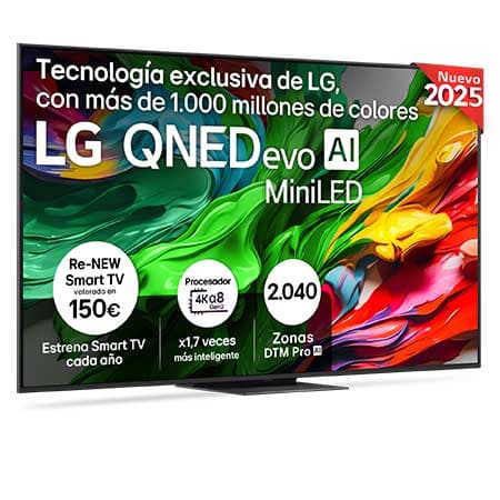 Imagen de LG QNED86 75" QNED evo AI MiniLED 4K 2025 📺 en OfertitasTOP