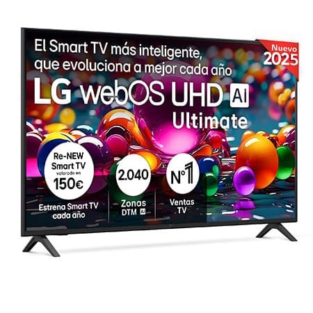 Imagen de LG UA72 Smart TV UHD 55" 4K 2025 📺 en OfertitasTOP