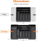 Thumbnail 2 de Lifewit Organizador Cuberteros Mediano, Almacenaje Cocina 🥄