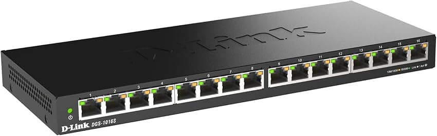 Imagen de D-Link DGS-1016S Switch Gigabit 16 puertos 1000 Mbps en OfertitasTOP