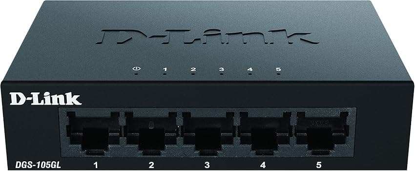 Imagen de D-Link DGS-105GL Switch Gigabit 5 Puertos 🎛️ Sin gestión en OfertitasTOP