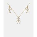 Thumbnail 1 de Little Ones Collar Iconic oro y diamantes para niños 👶✨