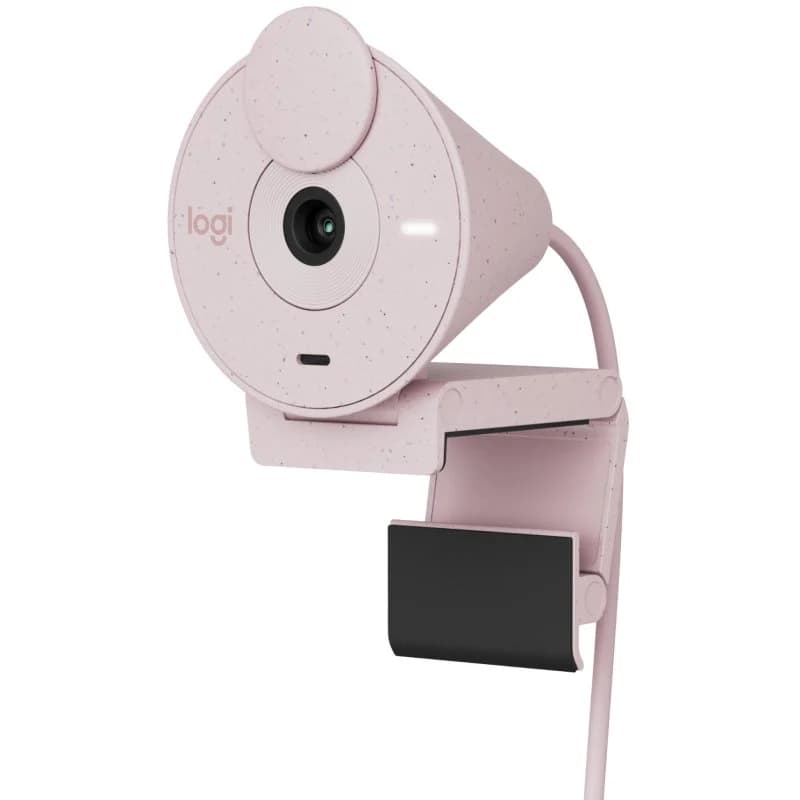 Imagen de Logitech Brio 300 Webcam FullHD Rosa 💖 en OfertitasTOP
