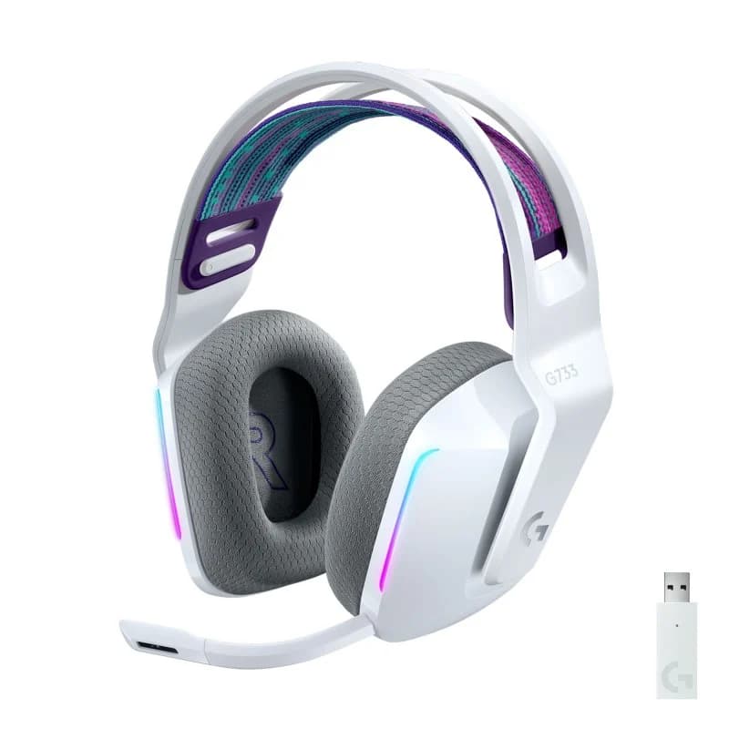 Imagen de Logitech G733 Auriculares Gaming Inalámbricos RGB Blancos 🎧 en OfertitasTOP