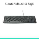 Thumbnail 8 de Logitech K120 Teclado USB QWERTY Español — Resistente a salpicaduras 💻