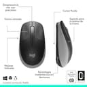 Thumbnail 6 de Logitech M190 Ratón inalámbrico ambidiestro, 18 meses de batería 🖱️