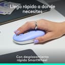 Thumbnail 2 de Logitech POP Mouse lila — ratón inalámbrico Bluetooth compacto