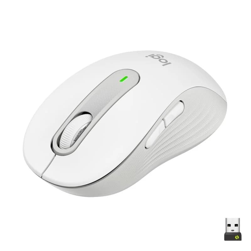 Imagen de Logitech Signature M650 Ratón inalámbrico 2000 DPI blanco 🖱️ en OfertitasTOP