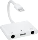 Thumbnail principal de LXJADAP Adaptador iPhone 3 en 1 con Carga y Audio 🎵⚡