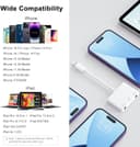 Thumbnail 5 de LXJADAP Adaptador iPhone 3 en 1 con Carga y Audio 🎵⚡