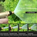 Thumbnail 4 de Mainiusi Alcachofa de jardín metálica con pulverización 👍