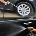 Thumbnail 6 de Mainiusi Alcachofa de jardín metálica con pulverización 👍